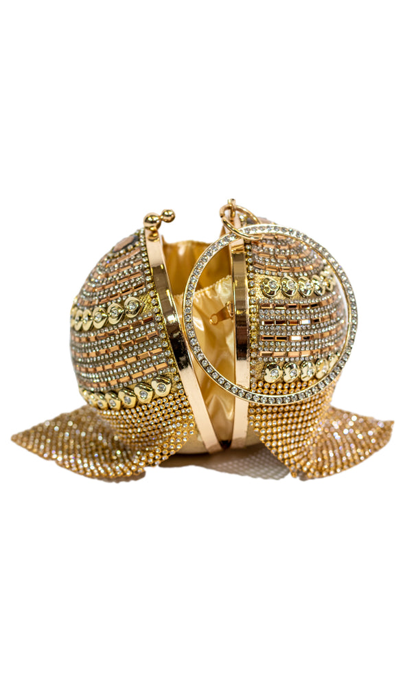 Rose Gold Bridal Clutch - Xarrago