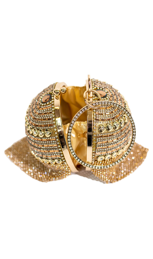 Rose Gold Bridal Clutch - Xarrago