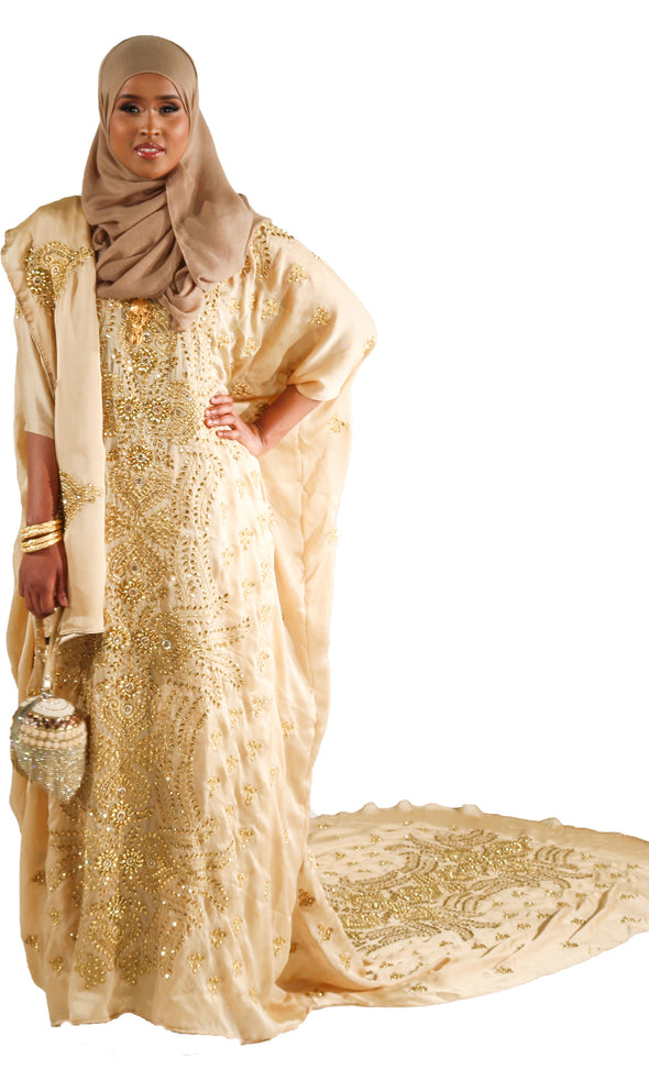 Brand New Bridal Dress with Garbasar and Gorgorad Set for Women - Xarrago