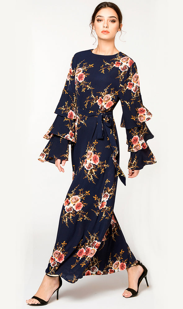 Spring blossom Maxi Dress - Xarrago