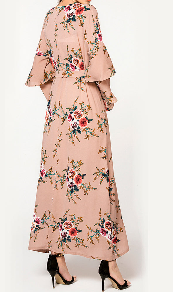 Spring blossom Maxi Dress - Xarrago